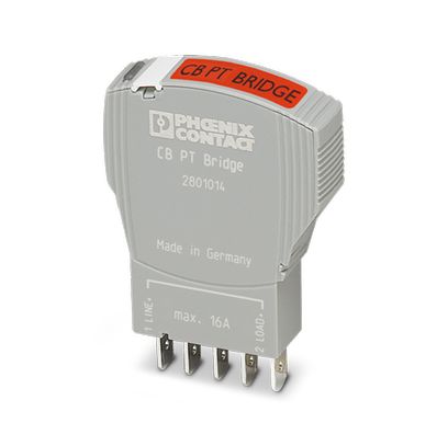 Phoenix Contact Base Plug; CB PT BRIDGE; 0 volt distribution